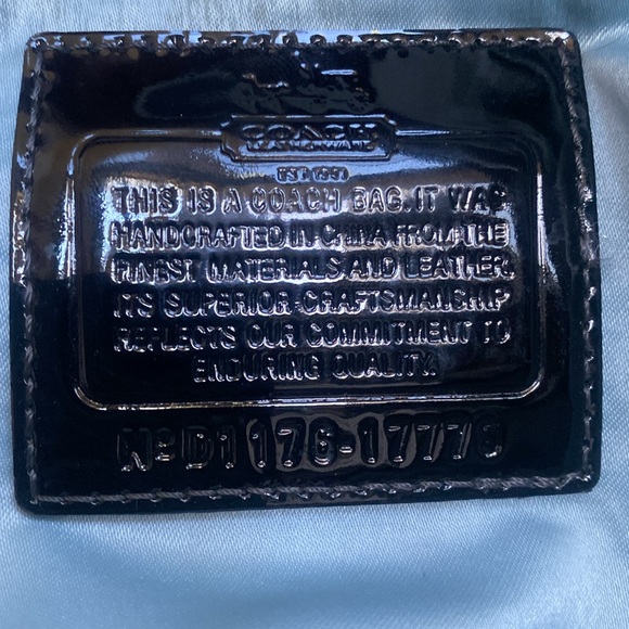 Coach Madison Sophia Ocelot Leopard Satchel Patent Leather Trim - Picture 10 of 16